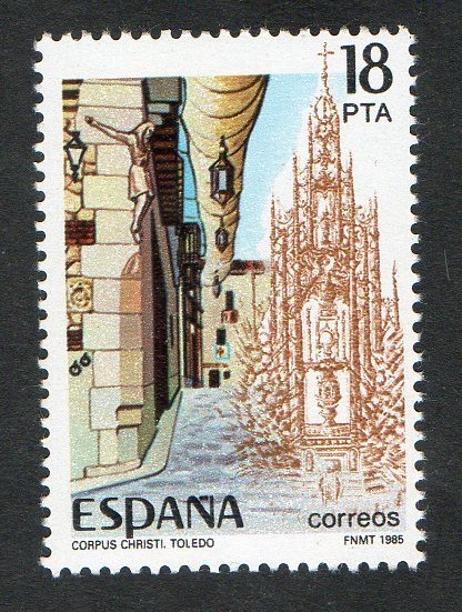 2786- GRANDES FIESTAS POPULARES ESPAÑOLAS. CORPUS CHRISTI, TOLEDO.