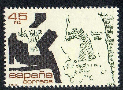 2809- PERSONAJES. LEÓN FELIPE.