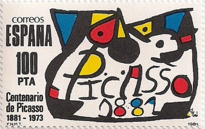 Homenaje a Pablo Ruiz Picasso de Joan Miró