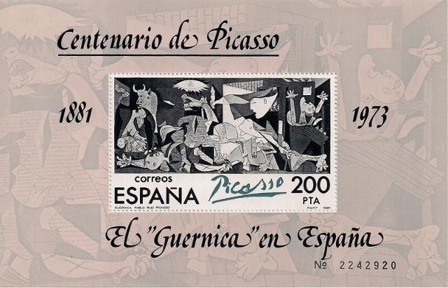 “Guernica”. Pablo Ruiz Picasso   El Guernica en España 1881-1973