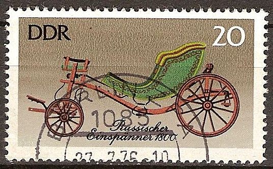 Carruajes antiguos (carruaje ruso del año 1800) DDR.