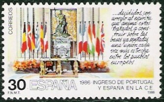 Ingreso de Portugal y España en la Comunidad Europea