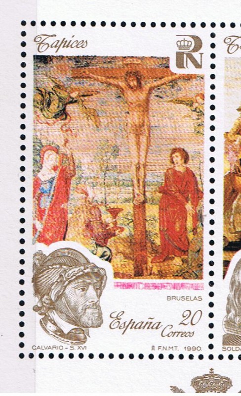 Edifil  3086  Patrimonio Artístico Nacional. Tapices.  