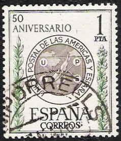 L Aniversario de la Unión Postal de las Américas y España