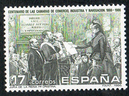 2845- I CENTENARIO DE LA CREACIÓN DE LAS CÁMARAS DE CAMERCIO, INDUSDRIA Y NAVEGACIÓN.