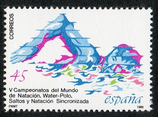 2852- DEPORTES. V CAMPEONATO DEL MUNDO DE NATACIÓN, WATERPOLO, SALTOS Y NATACIÓN SINCRONIZADA.