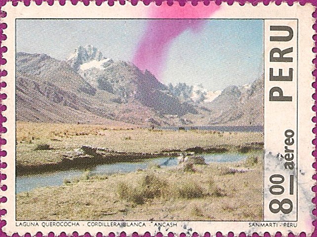Paisajes del Perú: Laguna Querococha - Cordillera Blanca - Ancash.