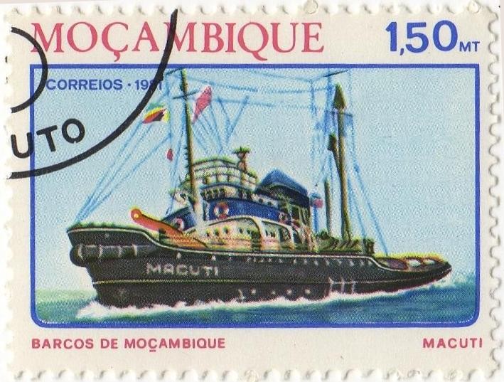 Barcos de Mozambique.- MACUTI