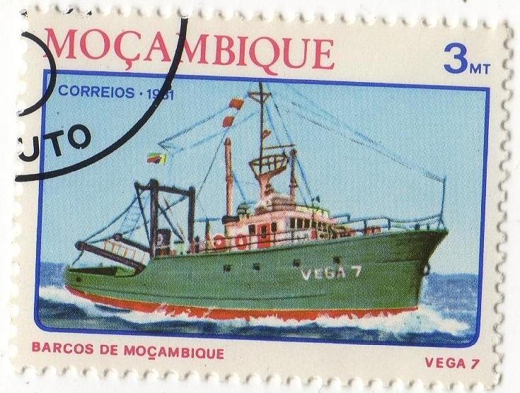 Barcos de Mozambique.- VEGA 7