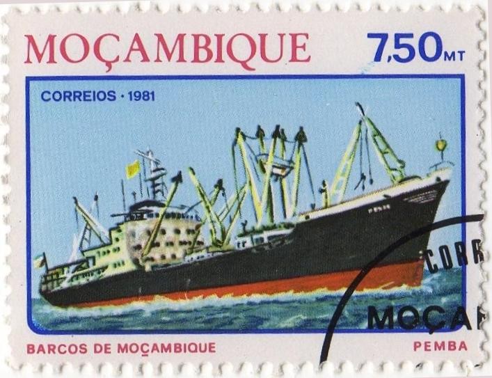 Barcos de Mozambique.- PEMBA