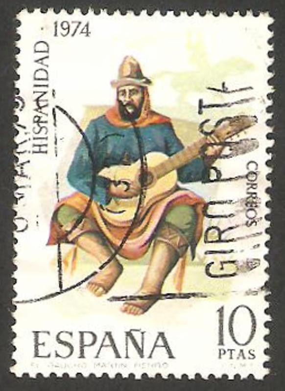 2216 - Hispanidad, Argentina, El Gaucho Martín Fierro