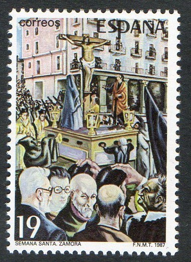 2897-  GRANDES FIESTAS POPULARES ESPAÑOLAS. SEMANA SANTA ZAMORANA.