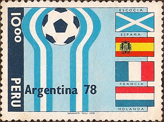 Mundial de Fútbol Argentina '78. Escocia-España-Francia-Holanda.