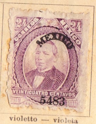 Benito Juarez Ed 1882