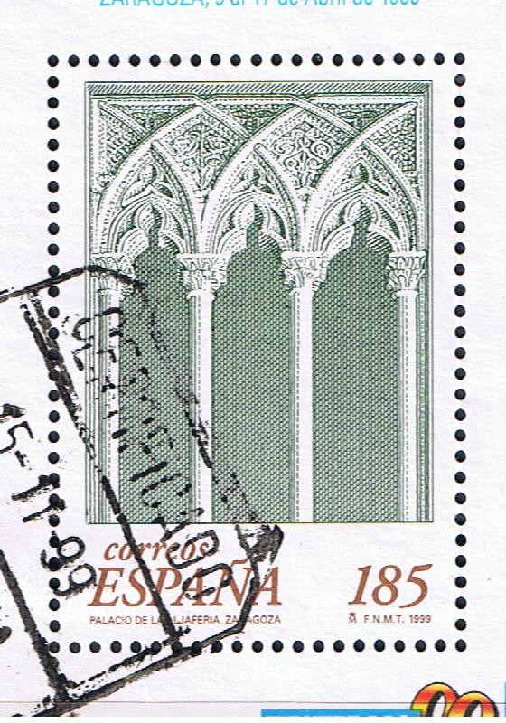 Edifil  3624  Exposición Filatélica Nacional Exfilna¨99.  