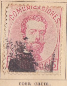 Amadeo I  Comunicaciones Ed 1873