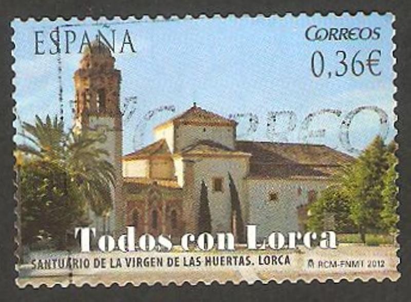 Santuario de la Virgen de las Huertas en Lorca