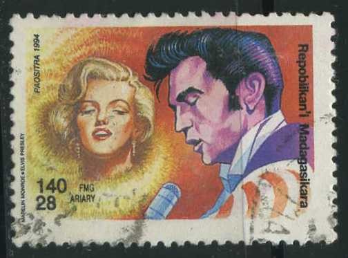 S1224b - Marilyn Monroe y Elvis Presley