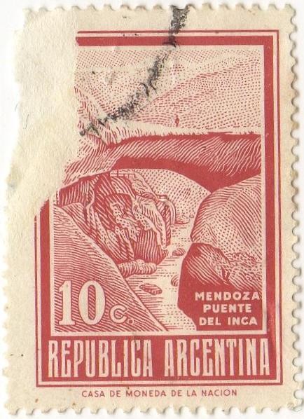 Mendoza. Puente del Inca