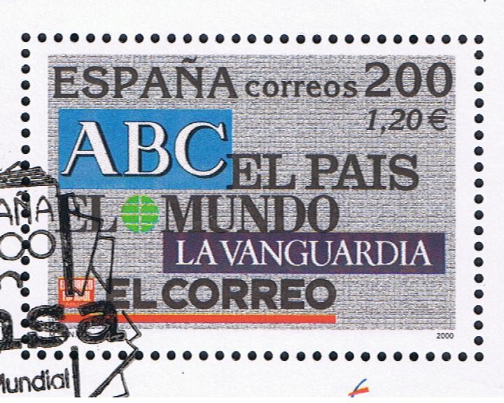 Edifil  SH 3766  Exposición Mundial de Filatelia España´2000 . Personajes populares.  