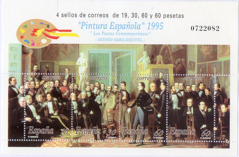 3401- Pintura Española. Antonio María Esquivel ( 1806- 1857 ).