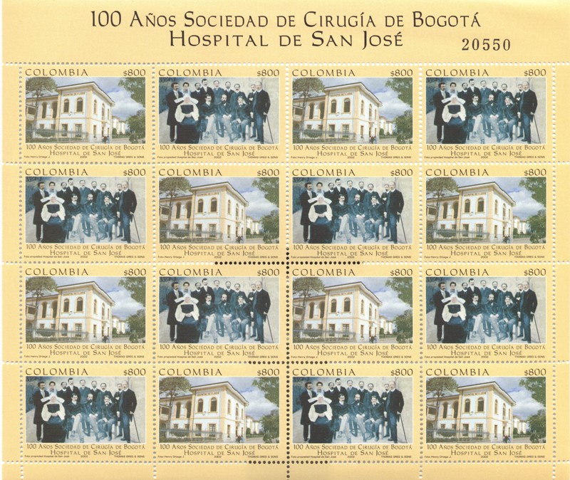 100 Años, Sociedad de Cirugías de Bogotá