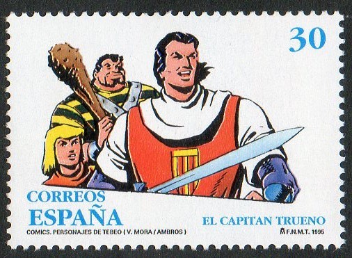 3359- Cómics. Personajes de ficción. Capitán Trueno.