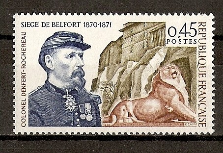Asedio de Belfort / Coronel Denfert-Rocherau.
