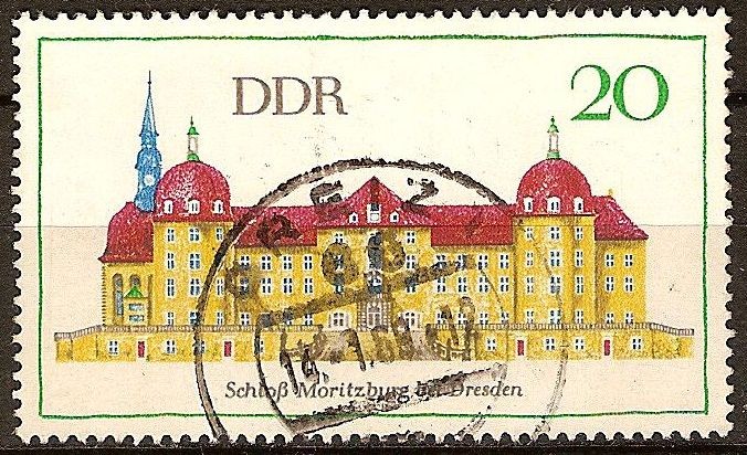 Castillo de Moritzburg, cerca de Dresde (DDR).