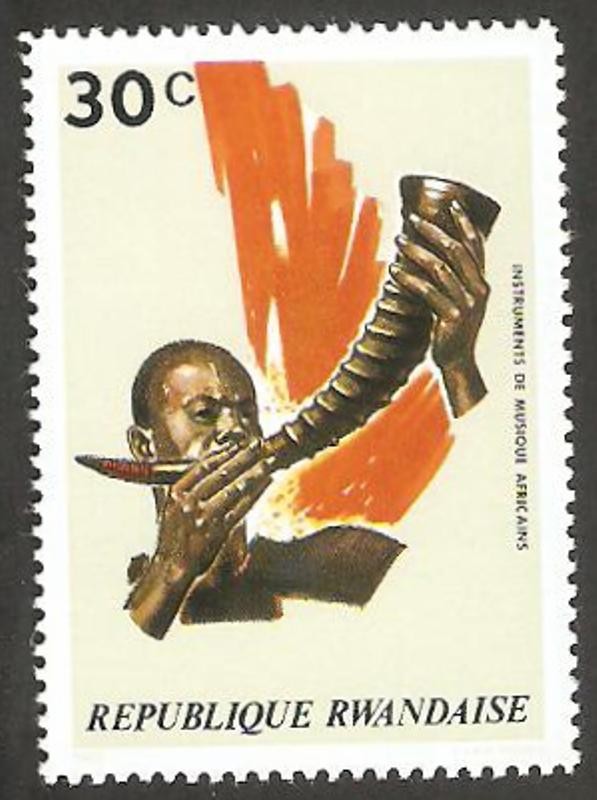 instrumento musical cuerno de Camerún