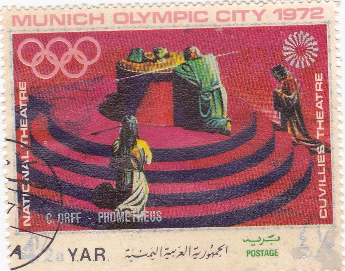 Munich Olympic City 1972 National Teatre