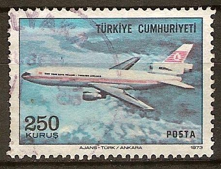 Emisión regular de correo aereo.(DC-10).
