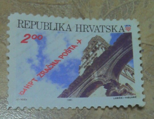 Zagreb split airmail route