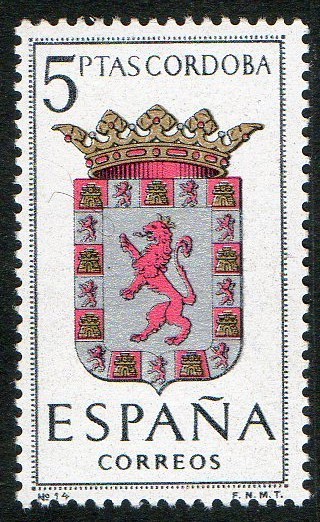 1482-  Escudos de las capitales de provincias españolas. CORDOBA.