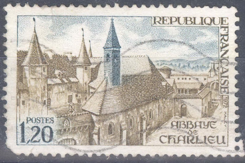 FRANCIA SCOTT 1335 ABADIA DE CHARLIEU