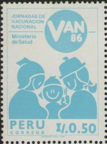 VACUNACION NACIONAL 1986