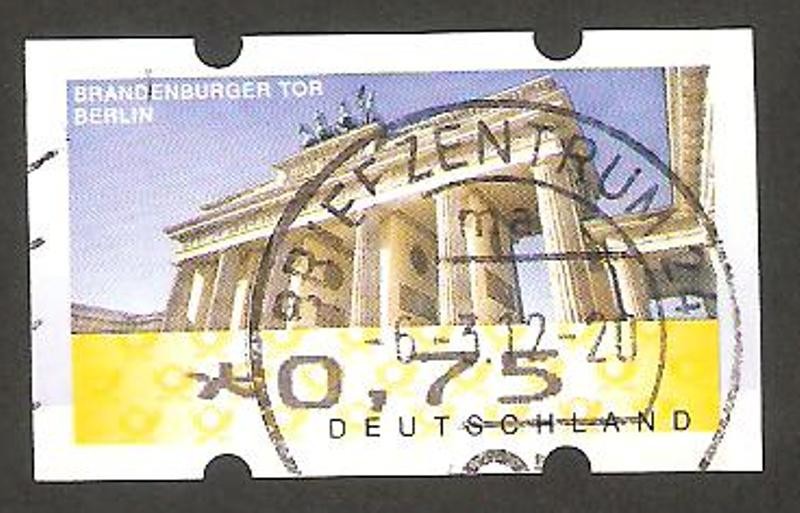 7 - Puerta de Brandenburgo, en Berlin