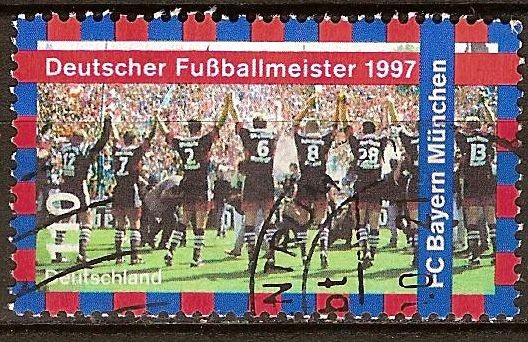 campeón alemán de fútbol.FC Bayern Munich , Bundesliga 1996/97.