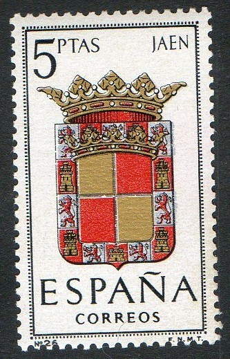 1552-  Escudos de las capitales de provincias españolas. JAÉN.