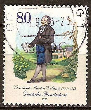 250a Aniversario del nacimiento de Christoph Martin Wieland ,1733-1813(escritor). 