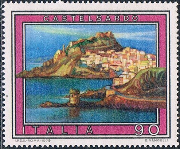 TURISMO 1979. VISTA DE CASTELSARDO. Y&T Nº 1381