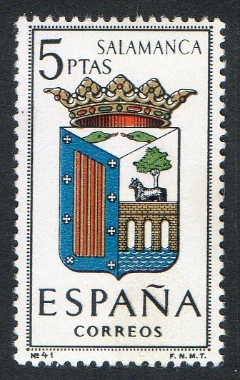 1635-   Escudos de las capitales de provincias españolas. SALAMANCA.