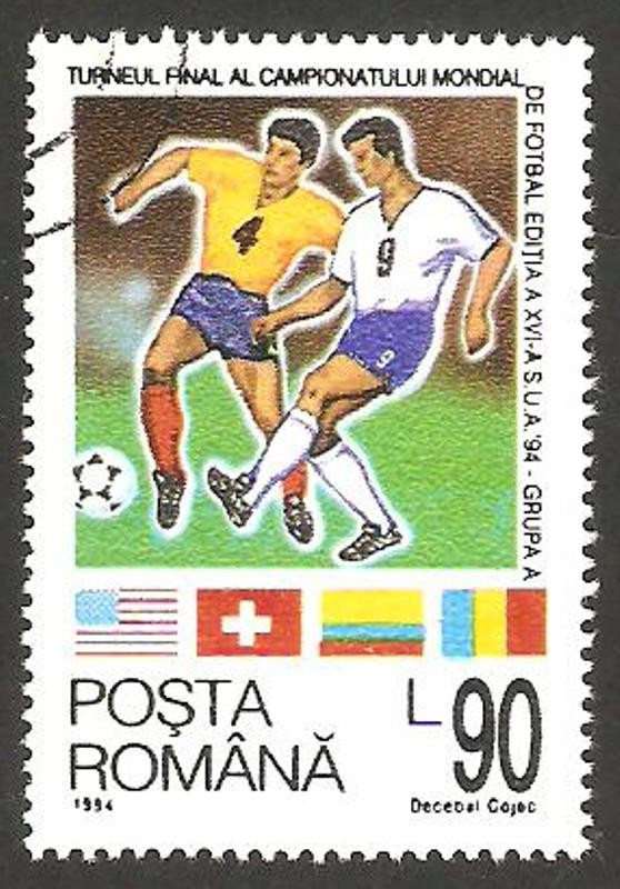 4170 - Mundial de fútbol Estados Unidos, grupo A
