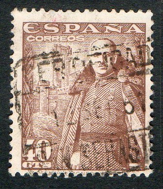1027-  GENERAL FRANCO Y CASTILLO DE LA MOTA.