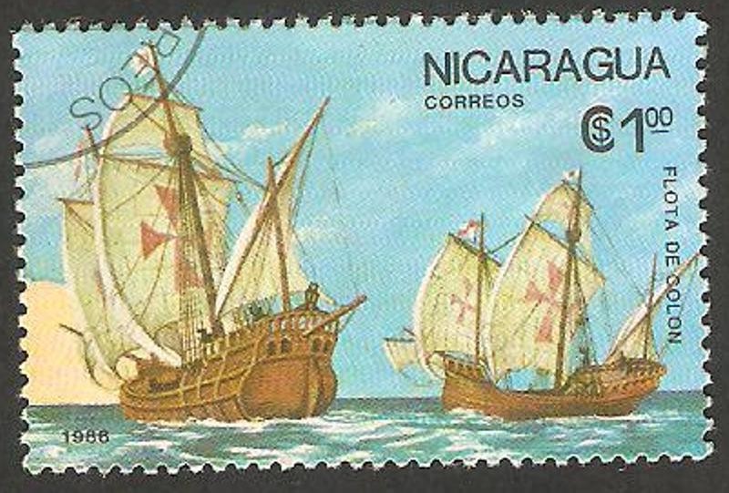 1434 - 500 anivº del descubrimiento de América, Flota de Colón