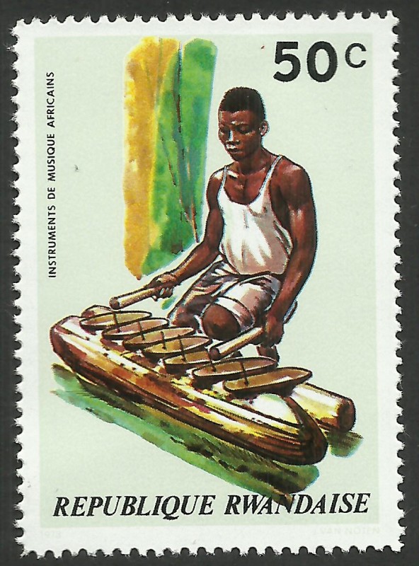 Instrumento africano de percusión