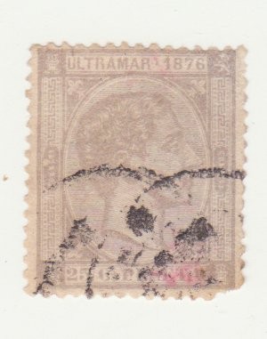 Alfonso XII Ed 1876 Ultramar