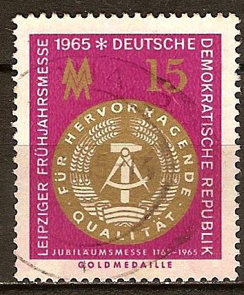 Feria de primavera.Leipzig 1965.	  Medalla de Oro 