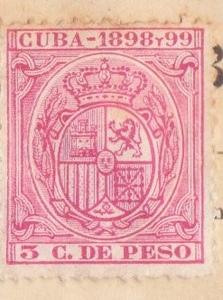 Escudo España Ed 1898-99