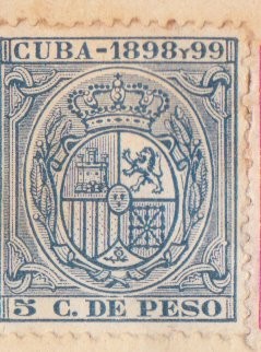 Escudo España Ed 1898-99